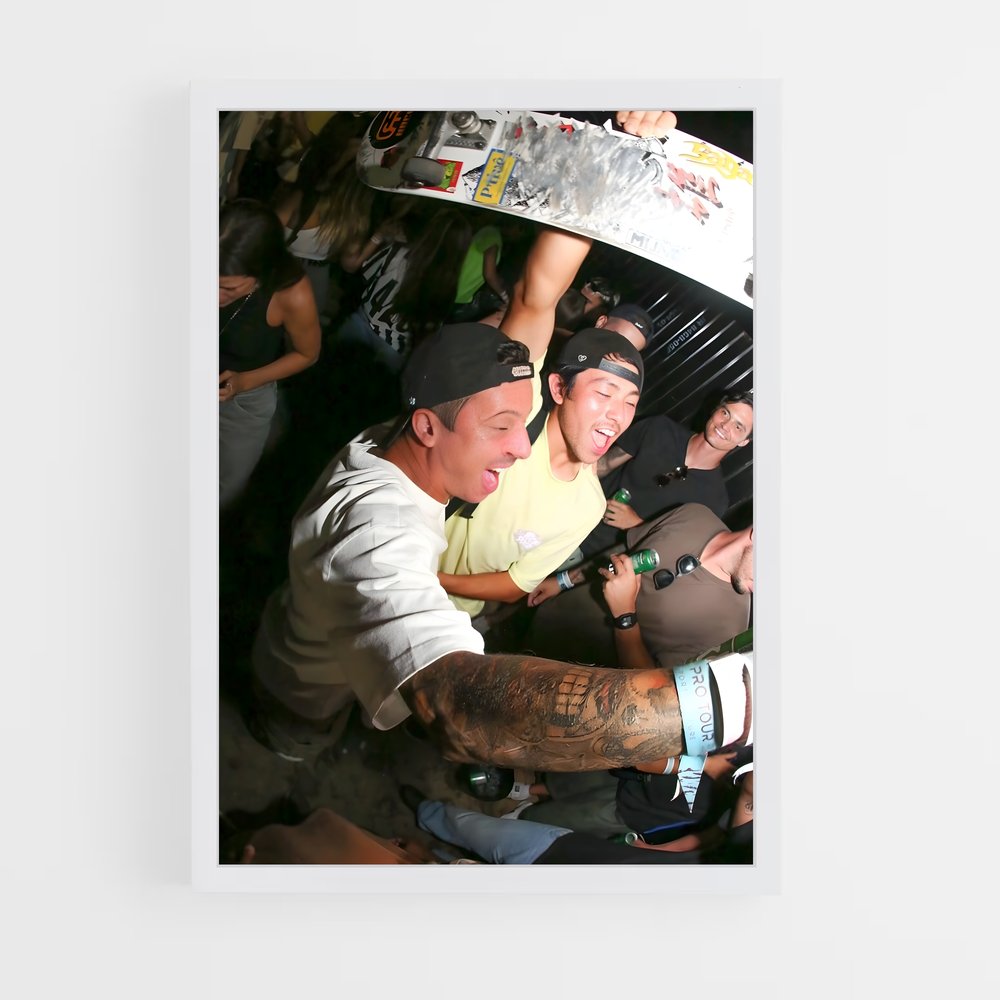 Poster Luan de oliveira – affiche Skateboard (vue 3)